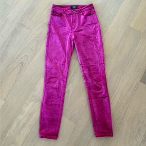 Paige Hot Pink Margot Ankle pants